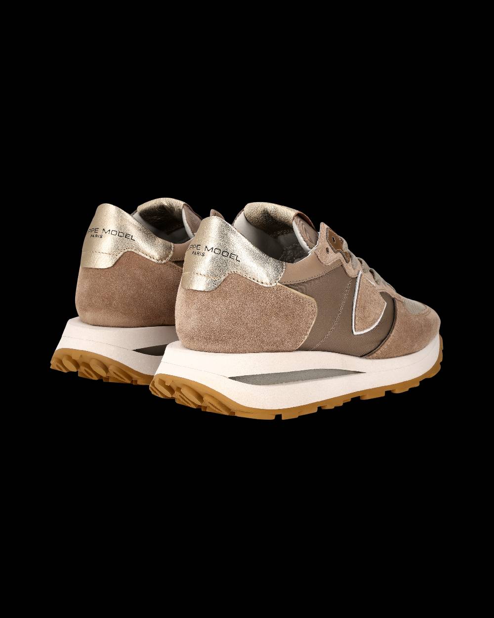 Philippe Model Sneaker Tropez Haute Donna, Beige