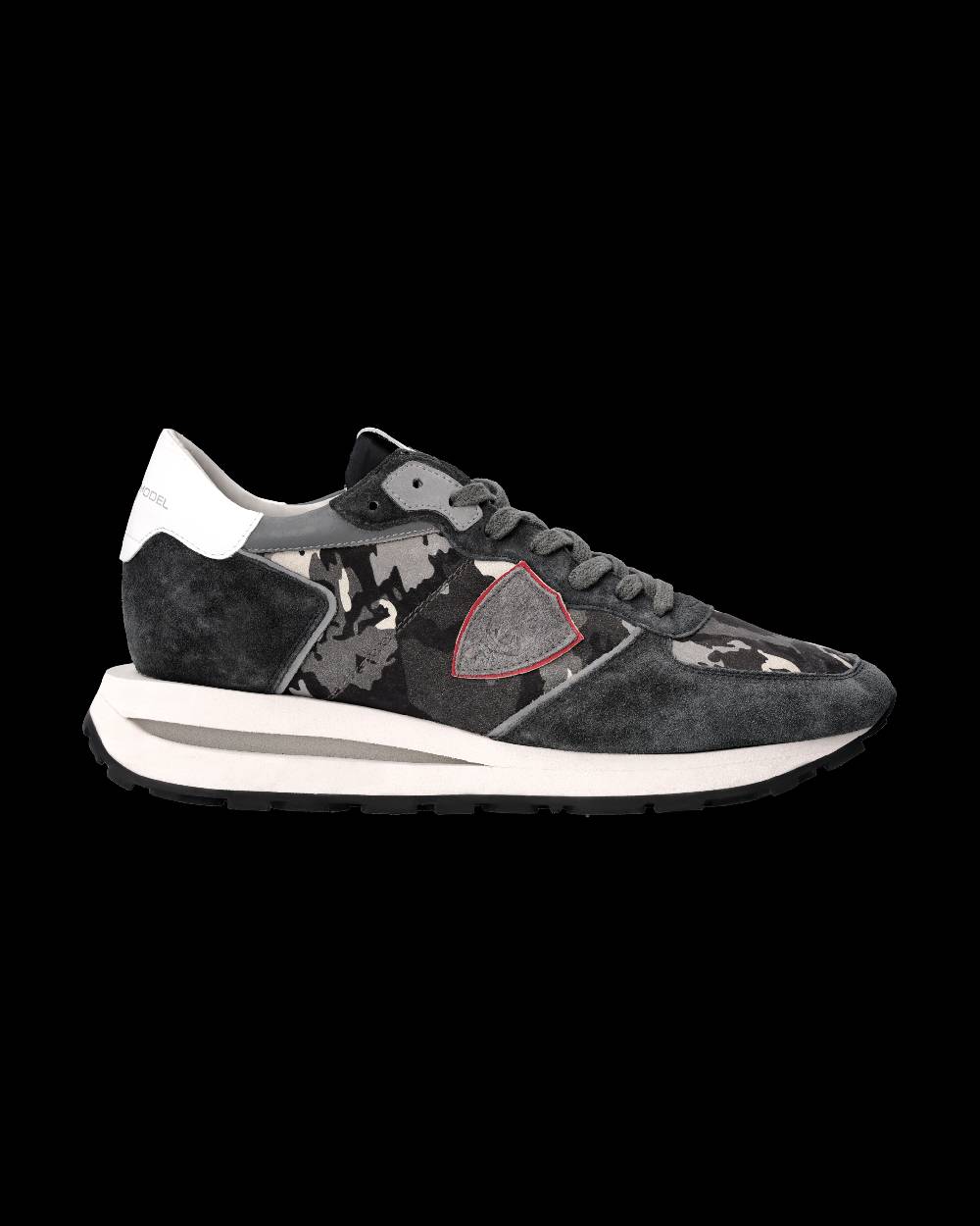 Philippe Model Sneaker Tropez Haute Uomo, Grigio