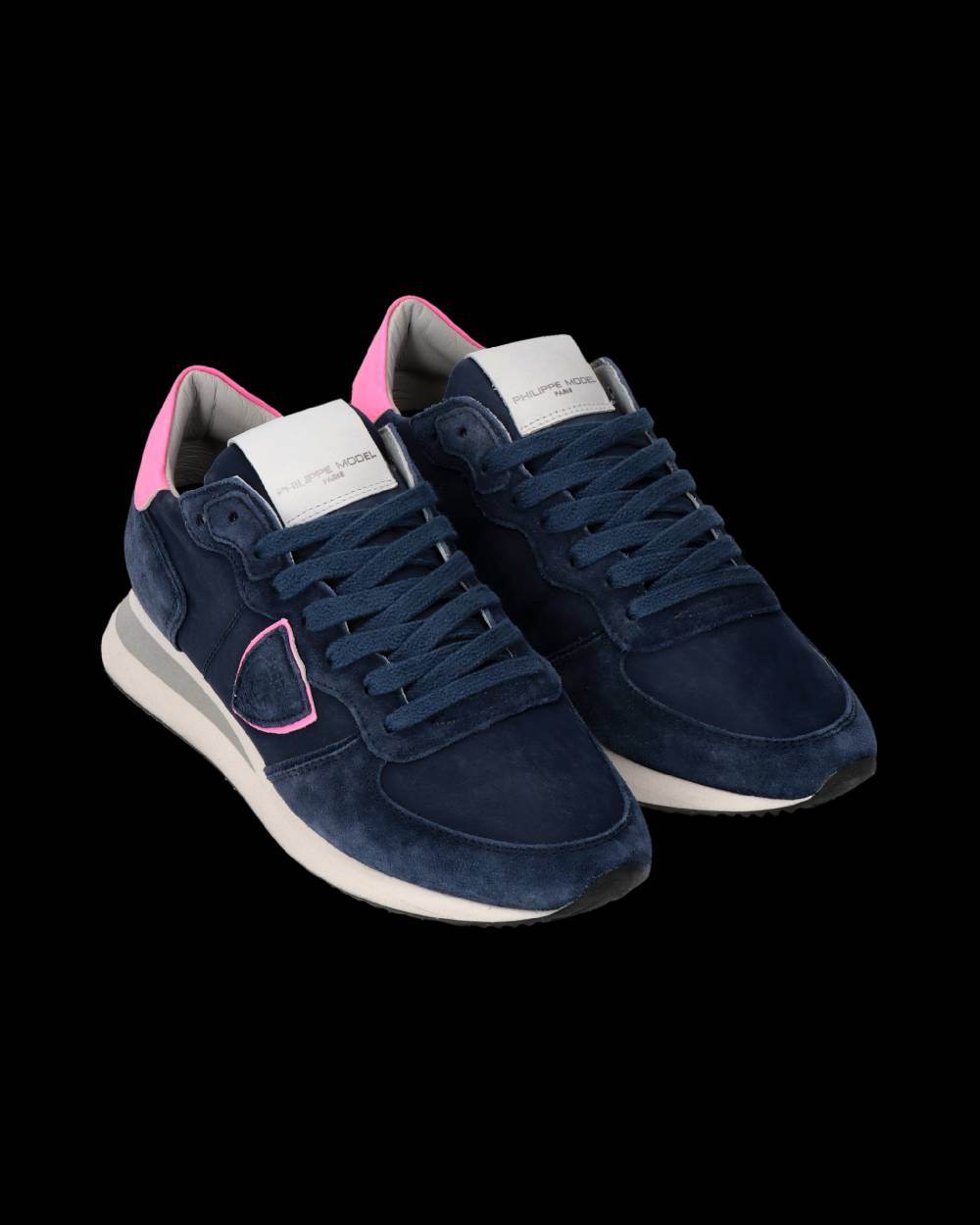 Philippe Model Sneaker Trpx Donna, Blu e Fucsia
