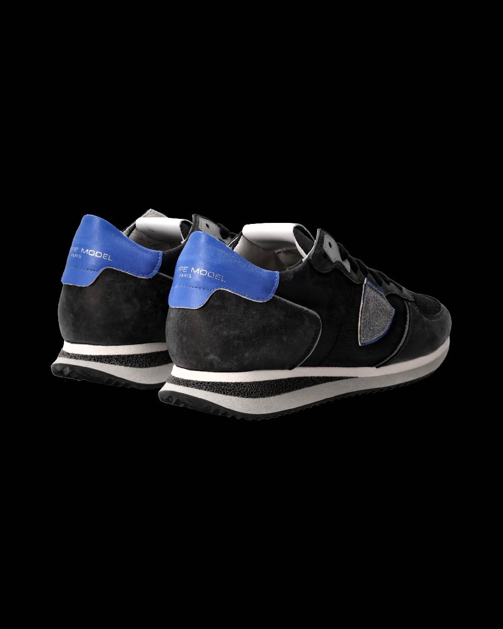Philippe Model Sneaker Trpx Uomo, Nero E Bluette