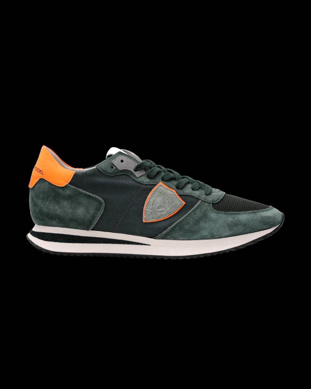 Philippe Model Sneaker Trpx Uomo, Verde E Arancione