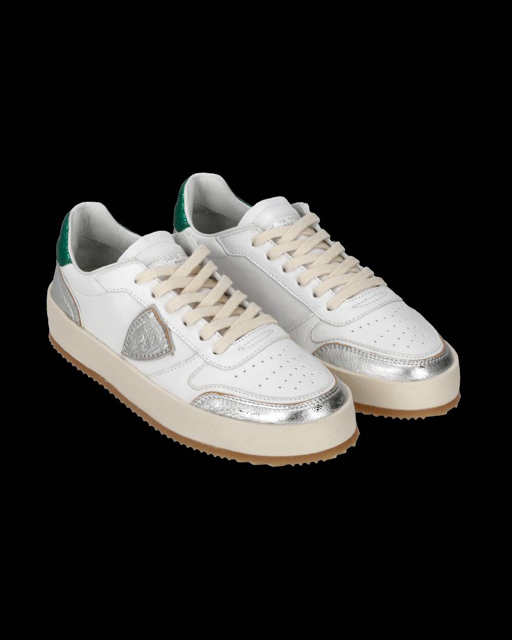 Philippe Model Sneakers Nice Donna Bianche/Argento
