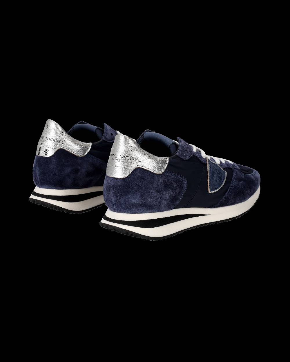 Philippe Model Snaker Bassa Trpx Donna - Blu E Argento