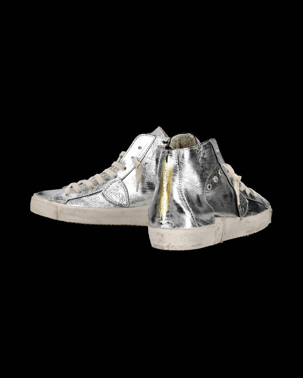 Philippe Model Sneaker Alta Prsx High Donna - Argento