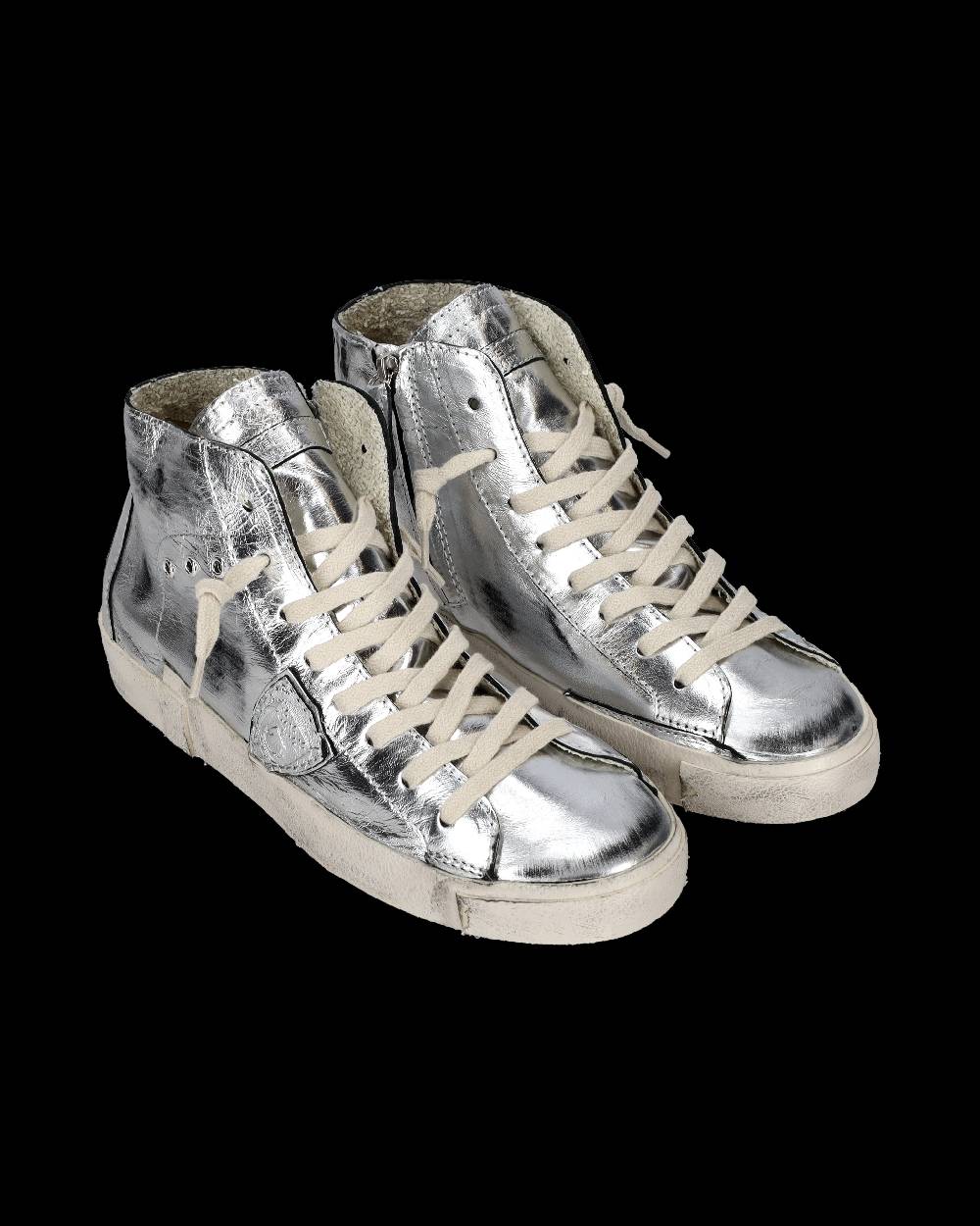 Philippe Model Sneaker alta Prsx High donna - argento