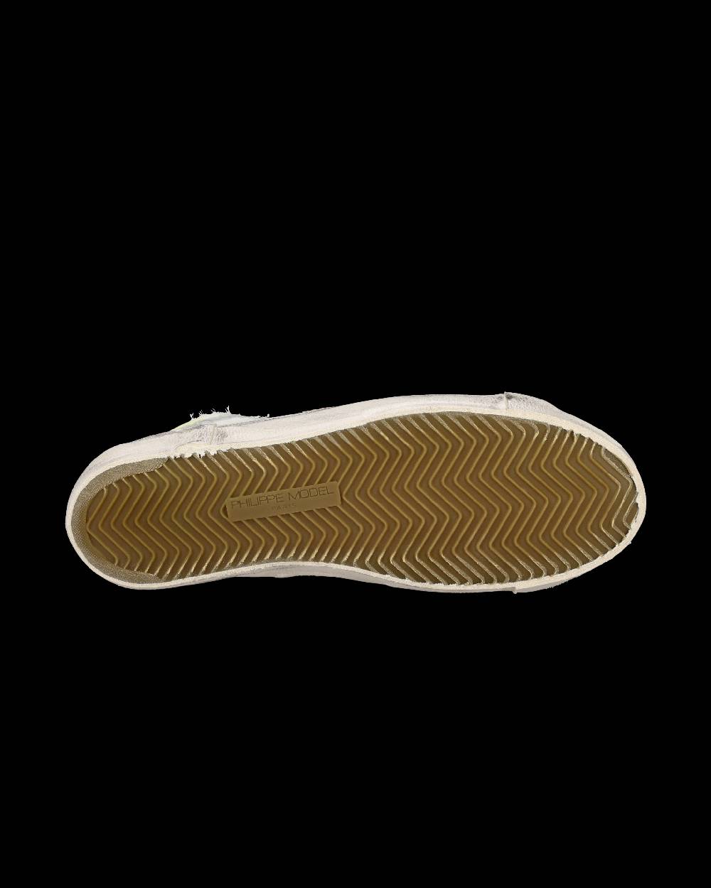 Philippe Model Sneaker Alta Prsx Uomo - Verde E Giallo