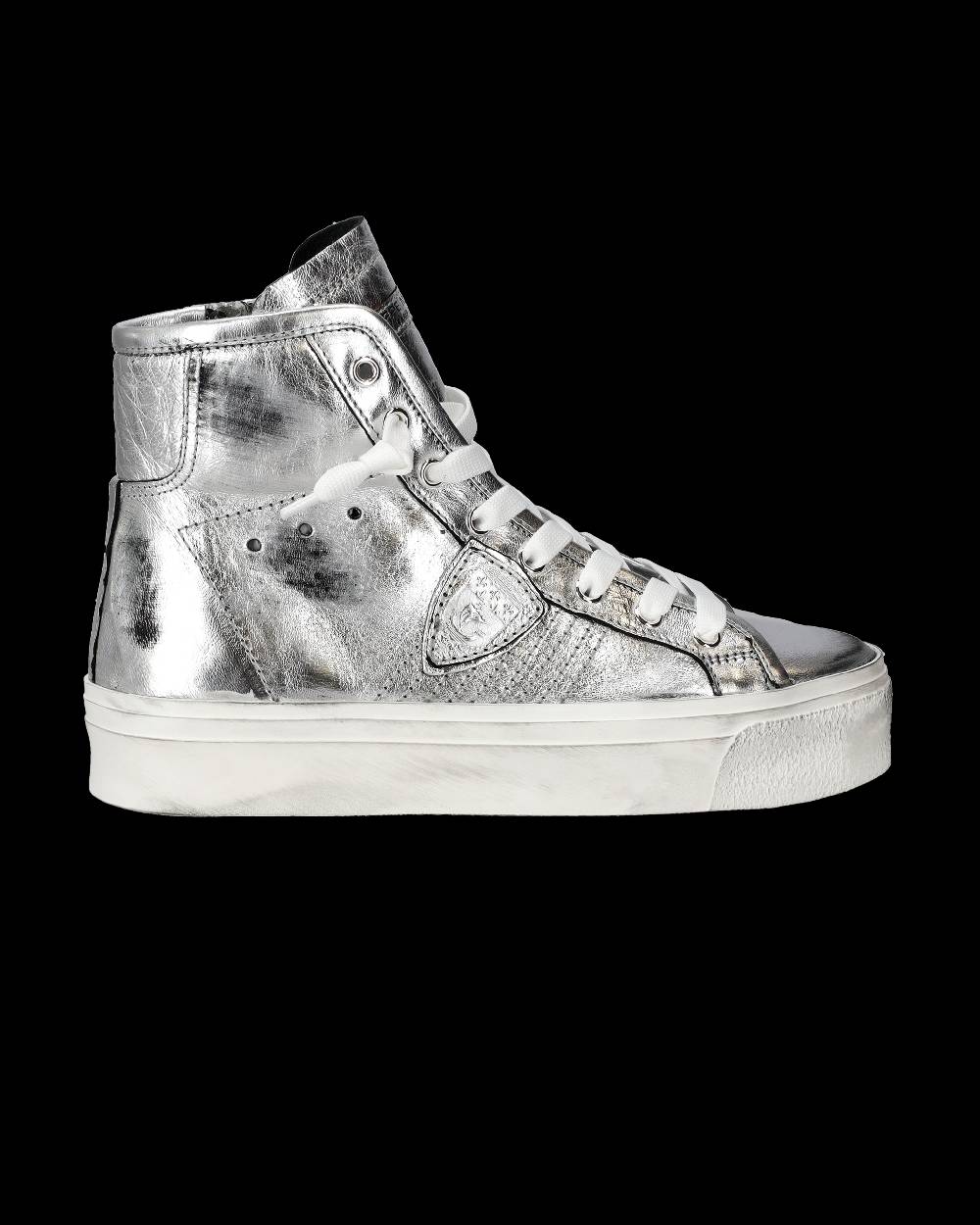 Philippe Model Sneaker Alte Prsx Haute Donna - Argento