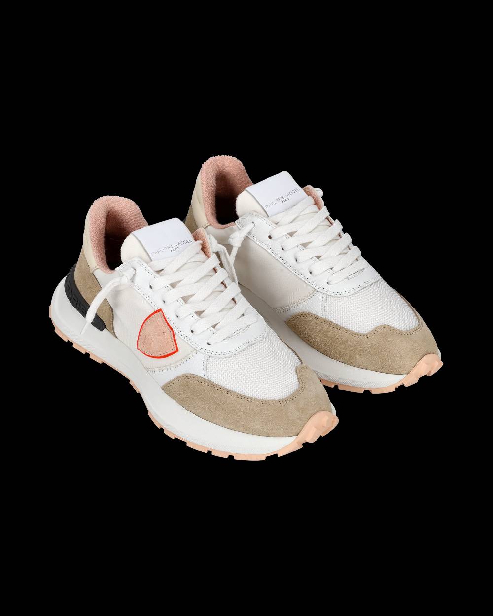 Philippe Model Sneaker bassa Antibes donna - bianco e rosa