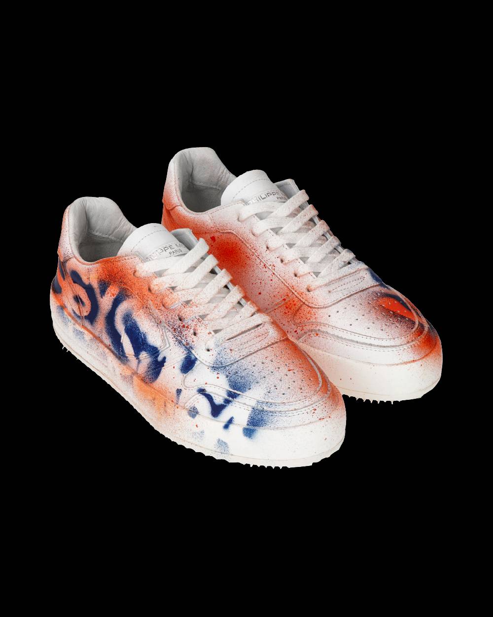Philippe Model Sneaker bassa Nice donna - bianco, blu e rosso