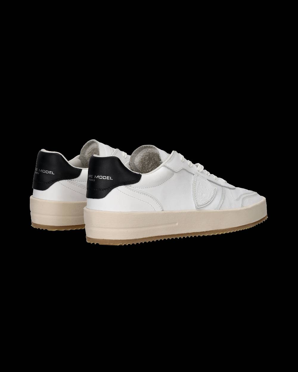 Philippe Model Sneaker Bassa Nice Donna - Bianco E Nero