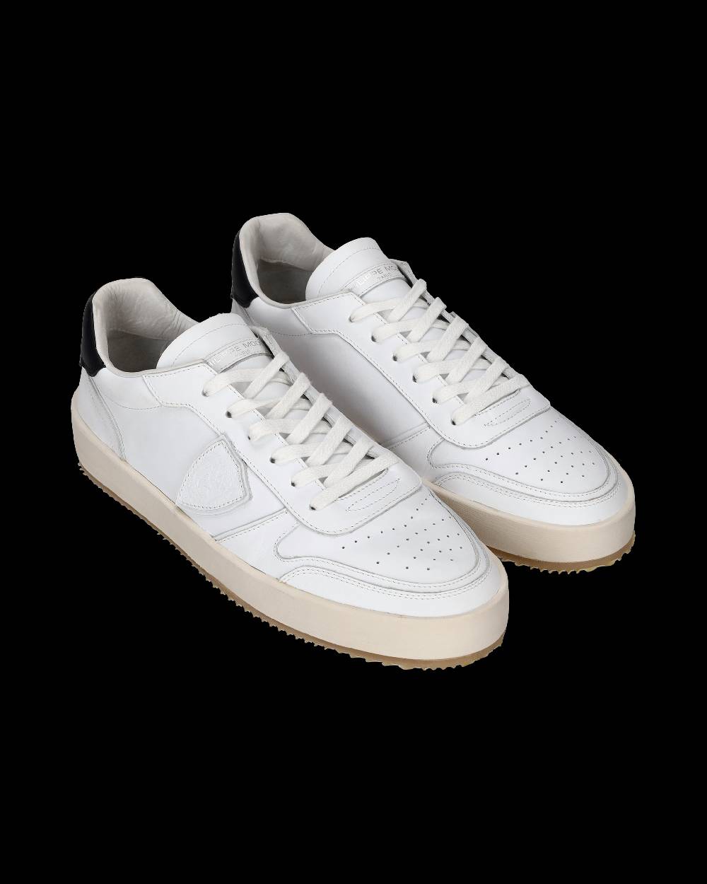 Philippe Model Sneaker Bassa Nice Donna - Bianco E Nero