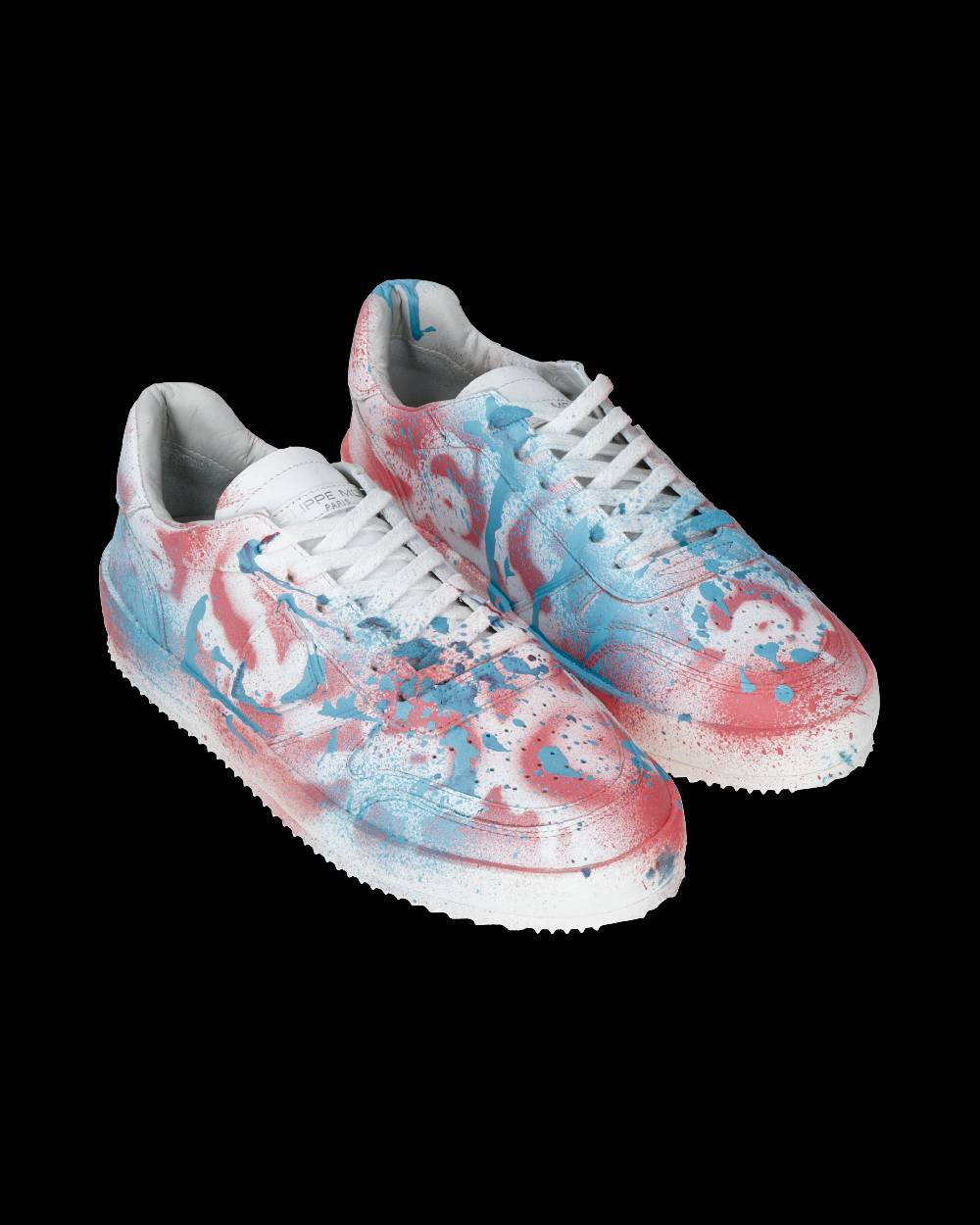 Philippe Model Sneaker bassa Nice donna - bianco, rosa e azzurro