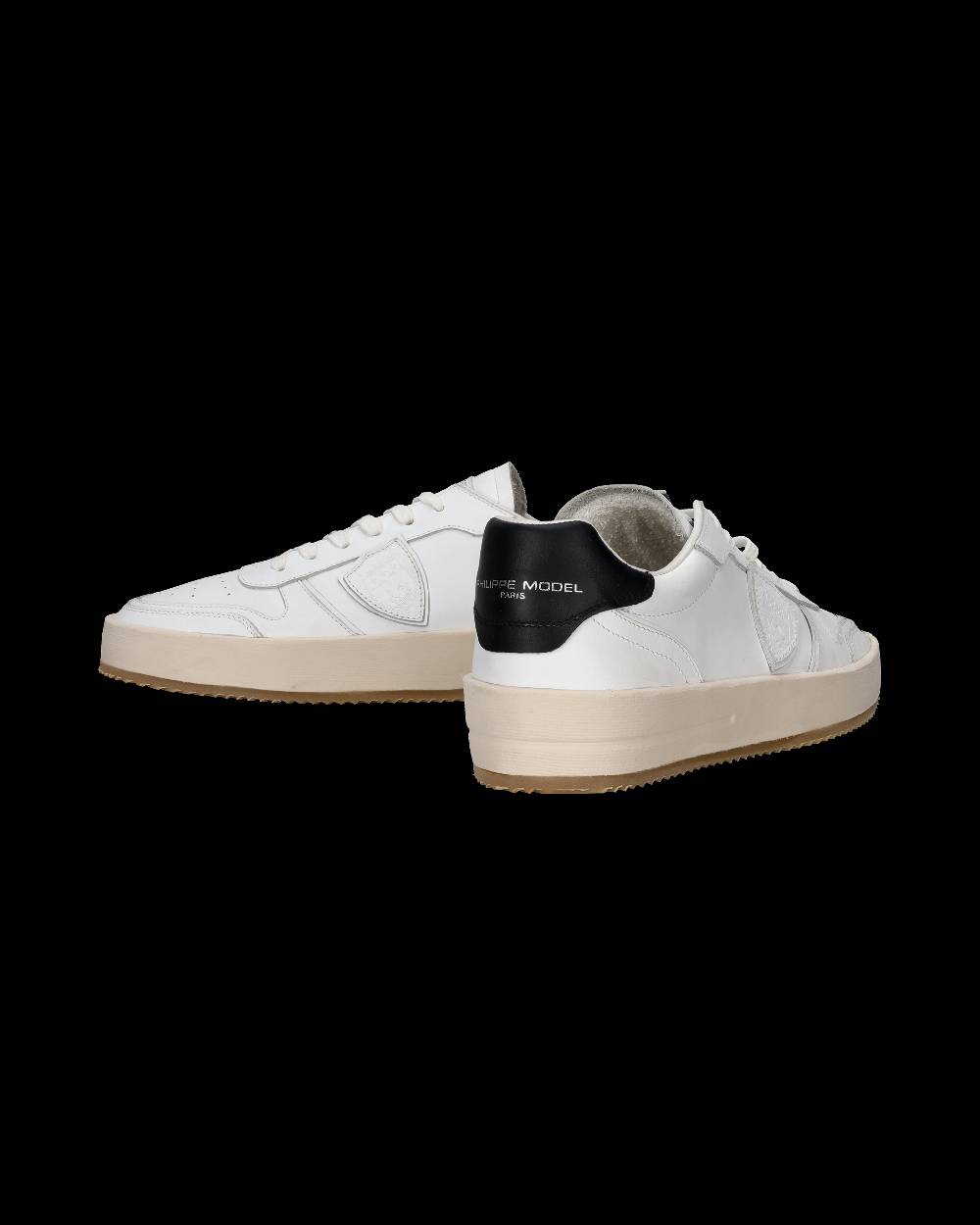 Philippe Model Sneaker Bassa Nice Uomo - Bianco E Nero