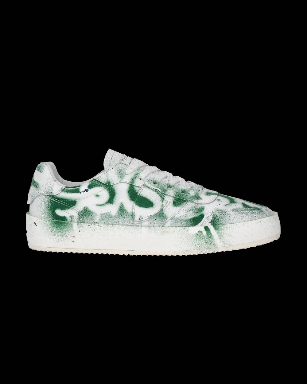 Philippe Model Sneaker Bassa Nice Uomo - Bianco E Verde