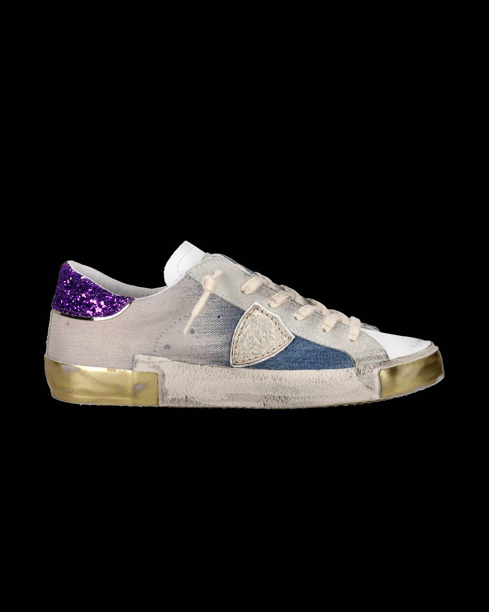 Philippe Model Sneaker Bassa PRSX Donna - Azzurro E Rosa