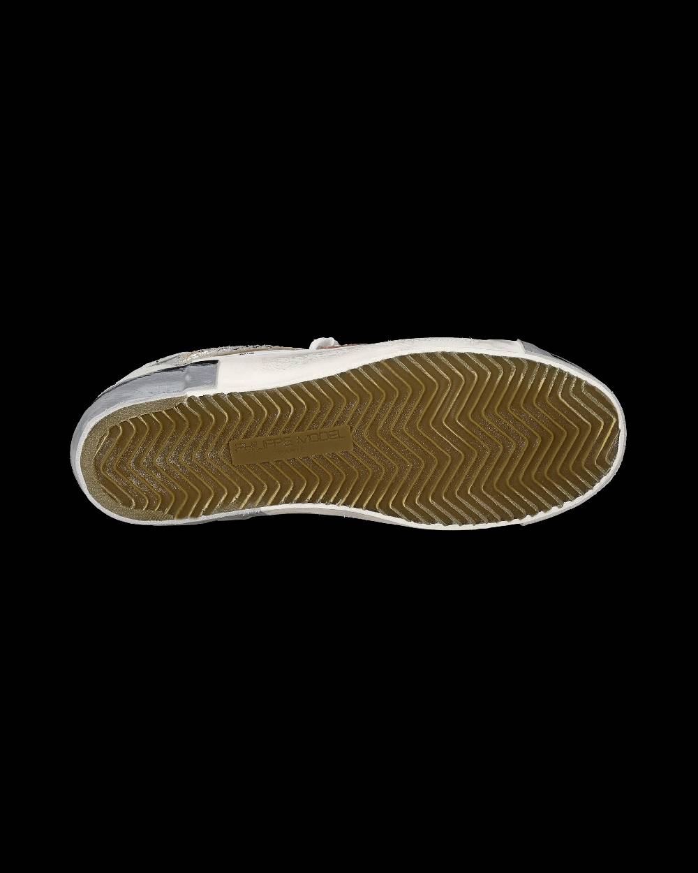 Philippe Model Sneaker Bassa PRSX Donna - Bianco E Argento