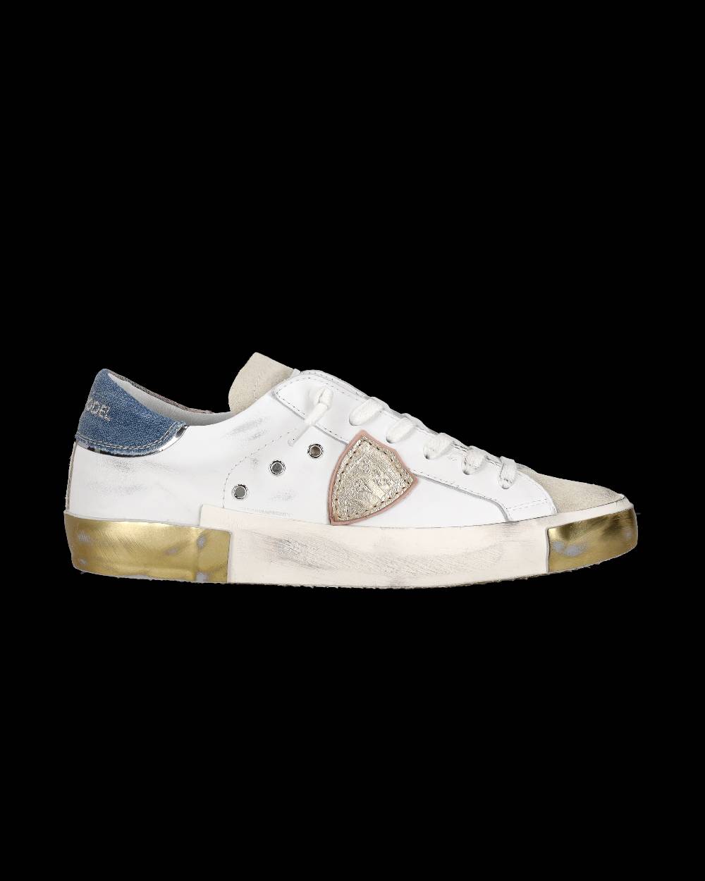 Philippe Model Sneaker Bassa PRSX Donna - Bianco E Azzurro
