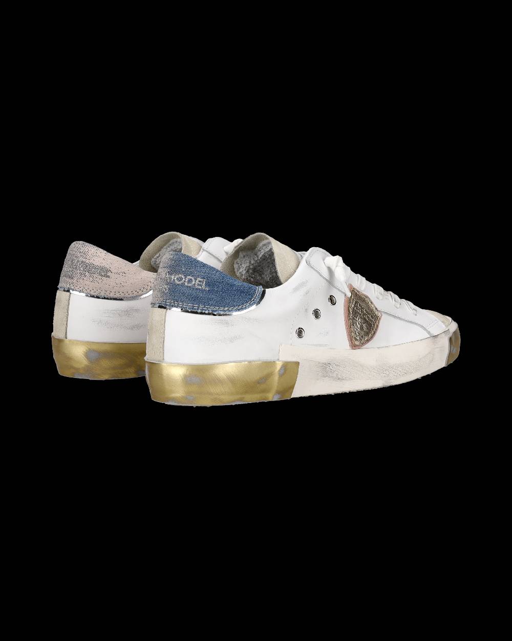 Philippe Model Sneaker Bassa PRSX Donna - Bianco E Azzurro