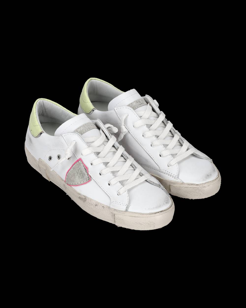 Philippe Model Sneaker bassa PRSX donna - bianco e giallo