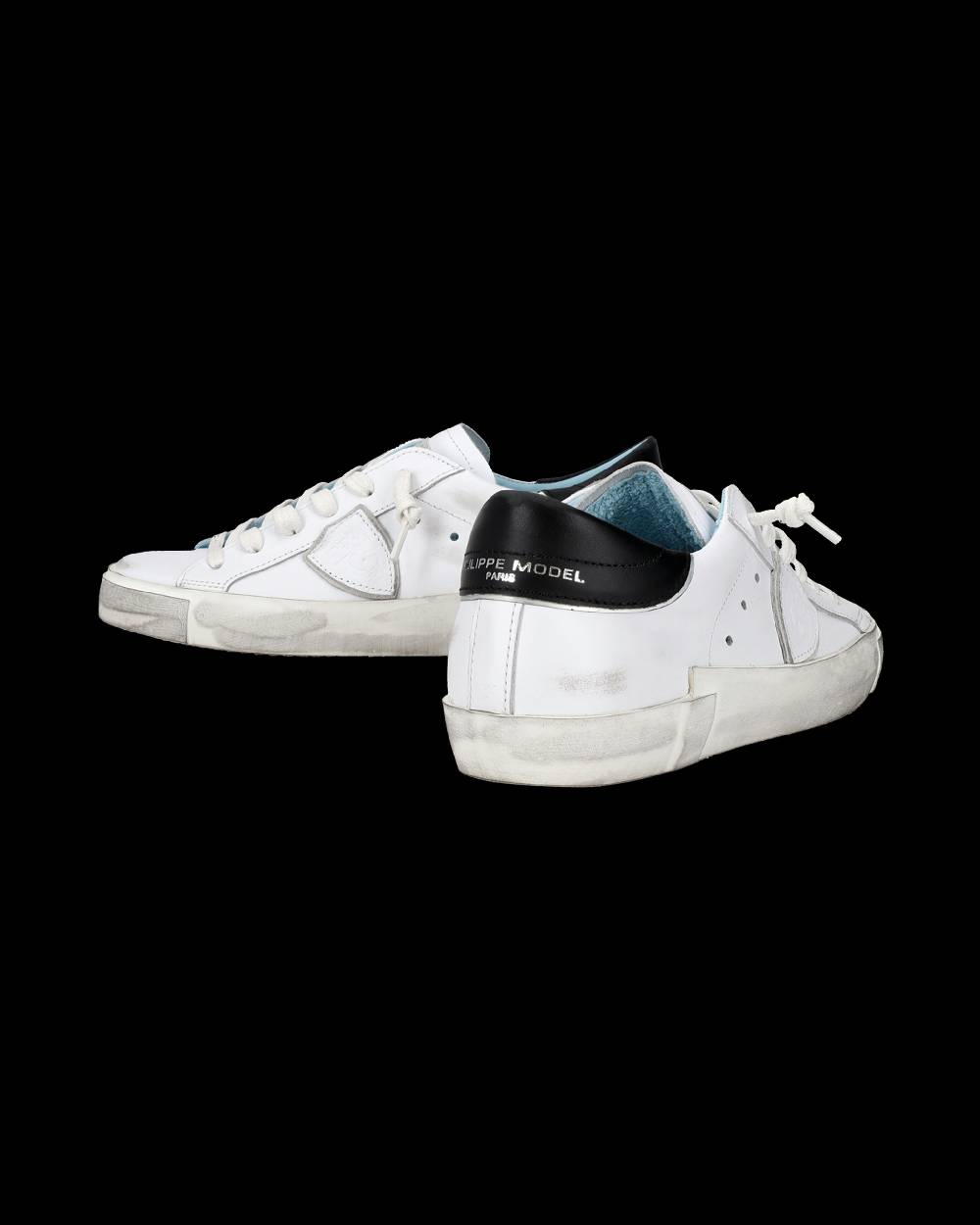 Philippe Model Sneaker Bassa Prsx Donna - Bianco E Nero