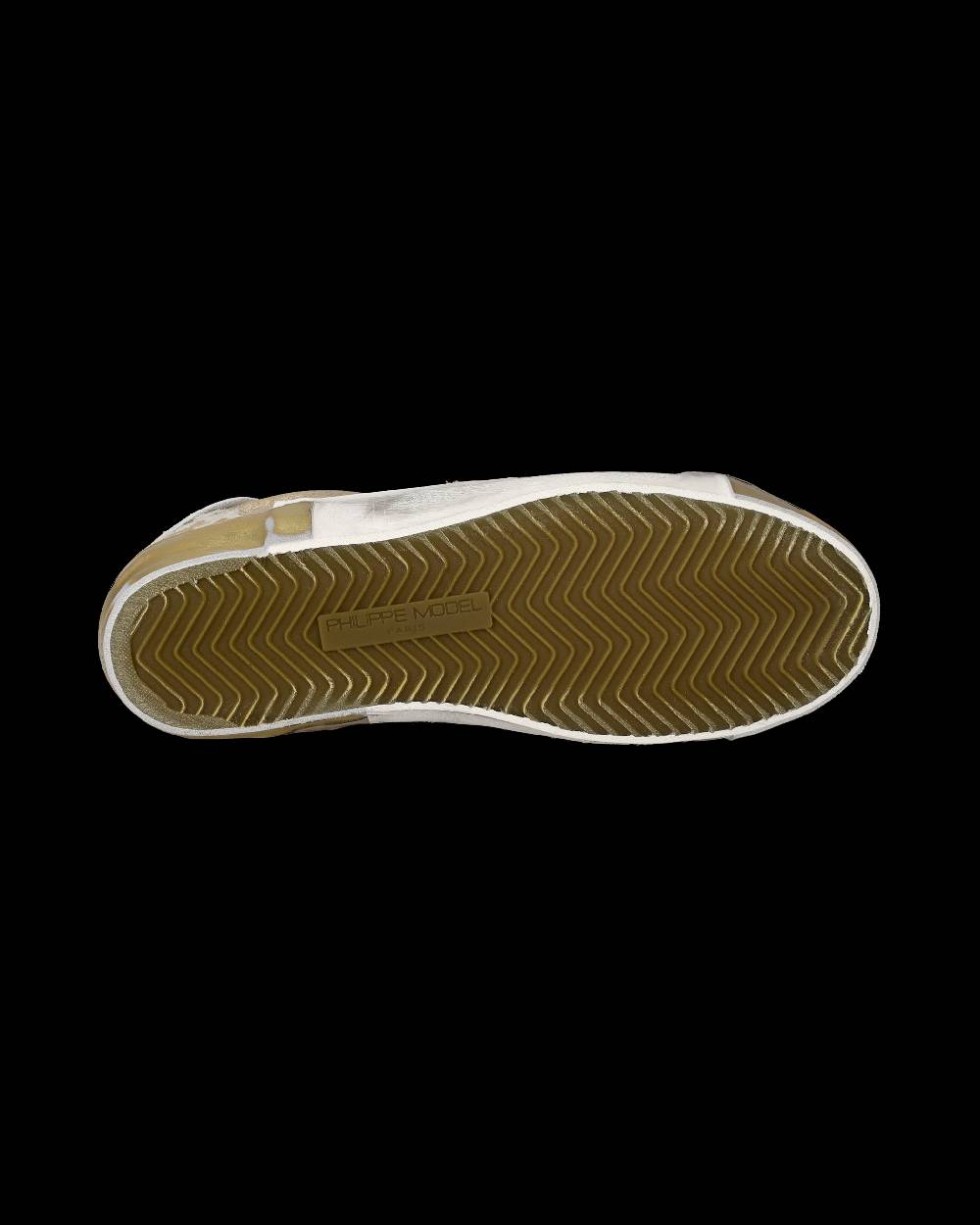 Philippe Model Sneaker Bassa PRSX Donna - Bianco E Oro