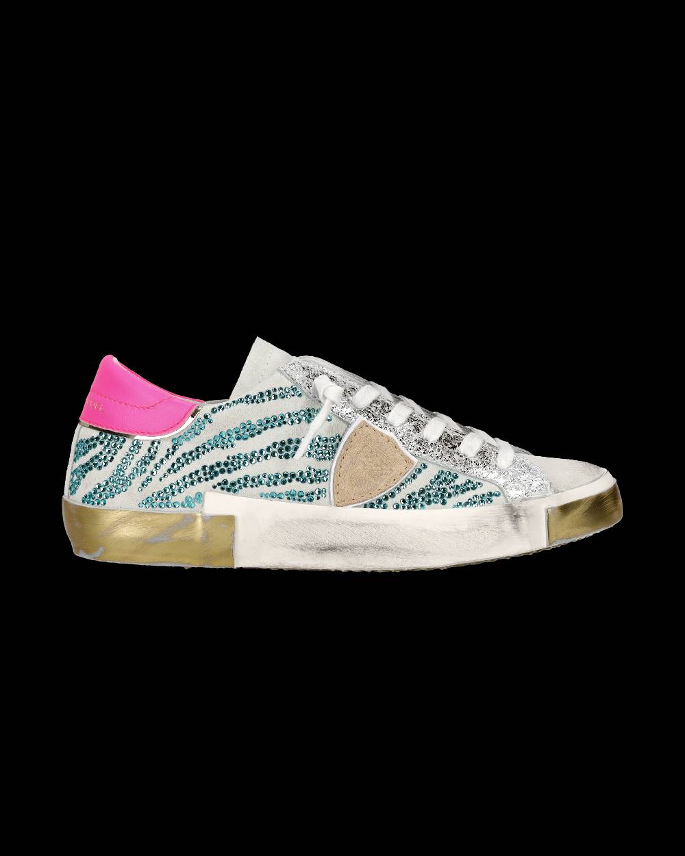 Philippe Model Sneaker Bassa PRSX Donna - Verde Acqua