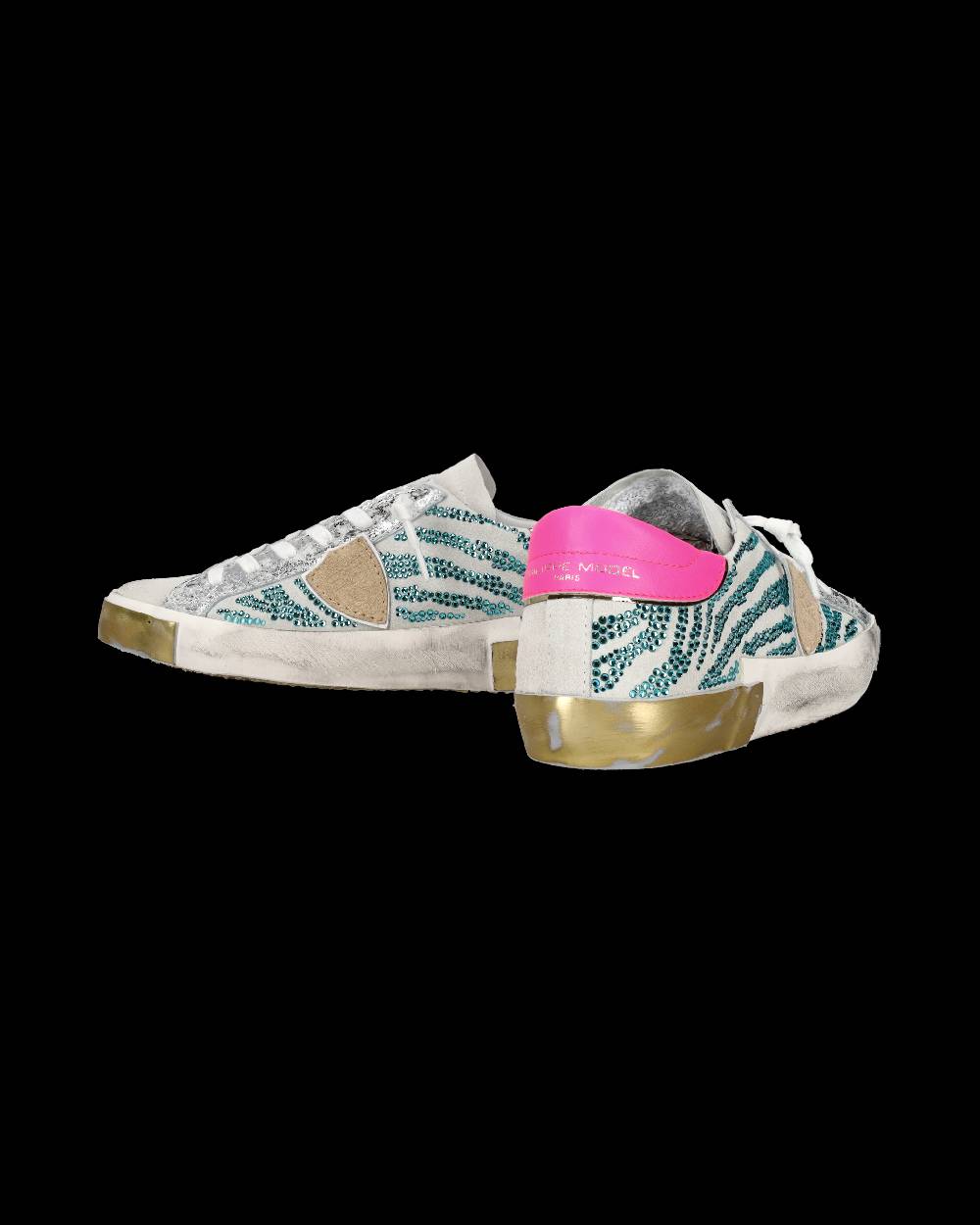 Philippe Model Sneaker Bassa PRSX Donna - Verde Acqua