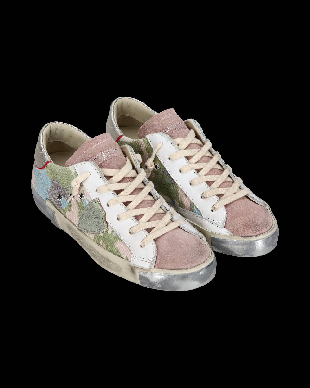 Philippe Model Sneaker bassa PRSX donna - verde e oro