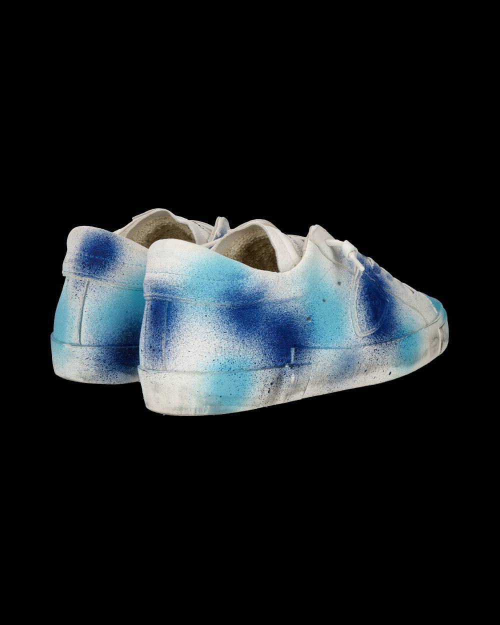 Philippe Model Sneaker Bassa PRSX Uomo - Bianco, Blu E Azzurro