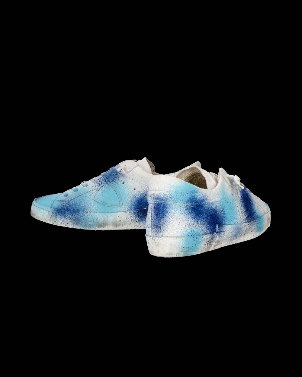 Philippe Model Sneaker Bassa PRSX Uomo - Bianco, Blu E Azzurro