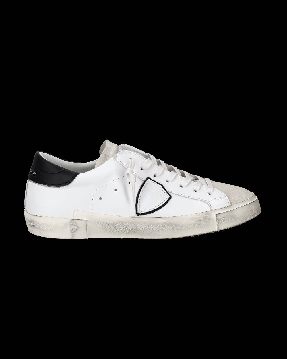 Philippe Model Sneaker Bassa Prsx Uomo - Bianco E Nero