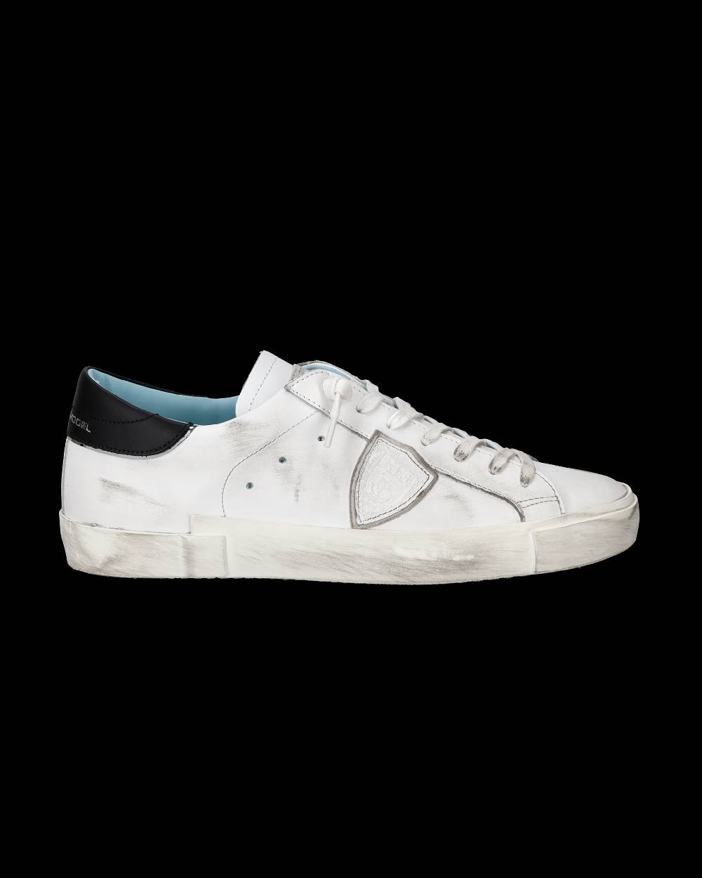 Philippe Model Sneaker Bassa Prsx Uomo - Bianco E Nero