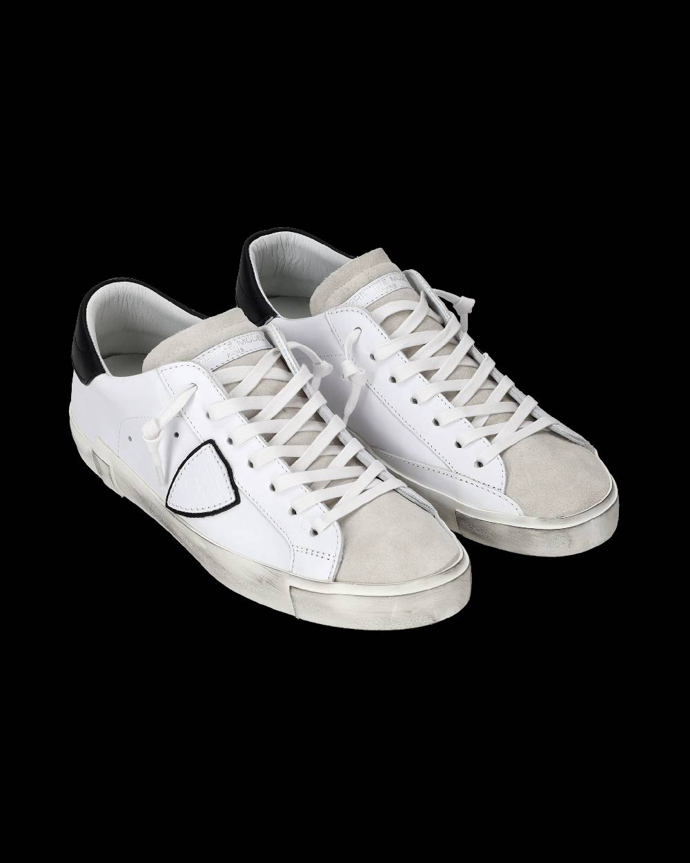 Philippe Model Sneaker bassa Prsx uomo - bianco e nero