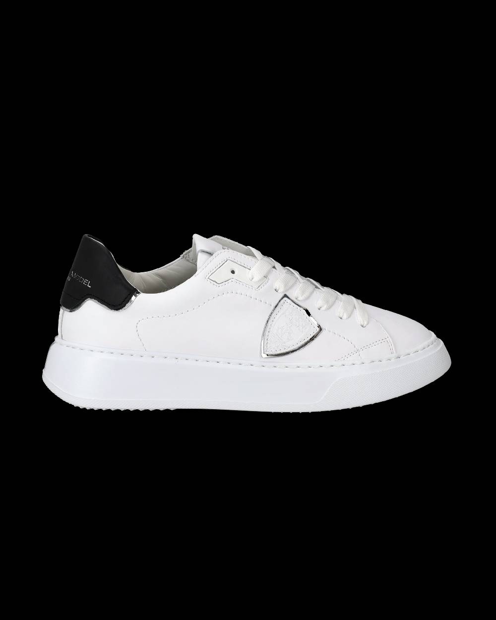 Philippe Model Sneaker Bassa Temple Donna - Bianco E Nero