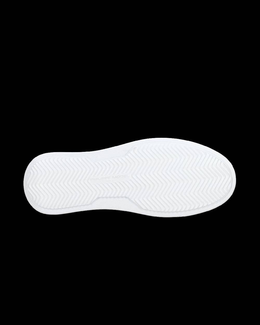 Philippe Model Sneaker Bassa Temple Uomo - Bianco E Blu