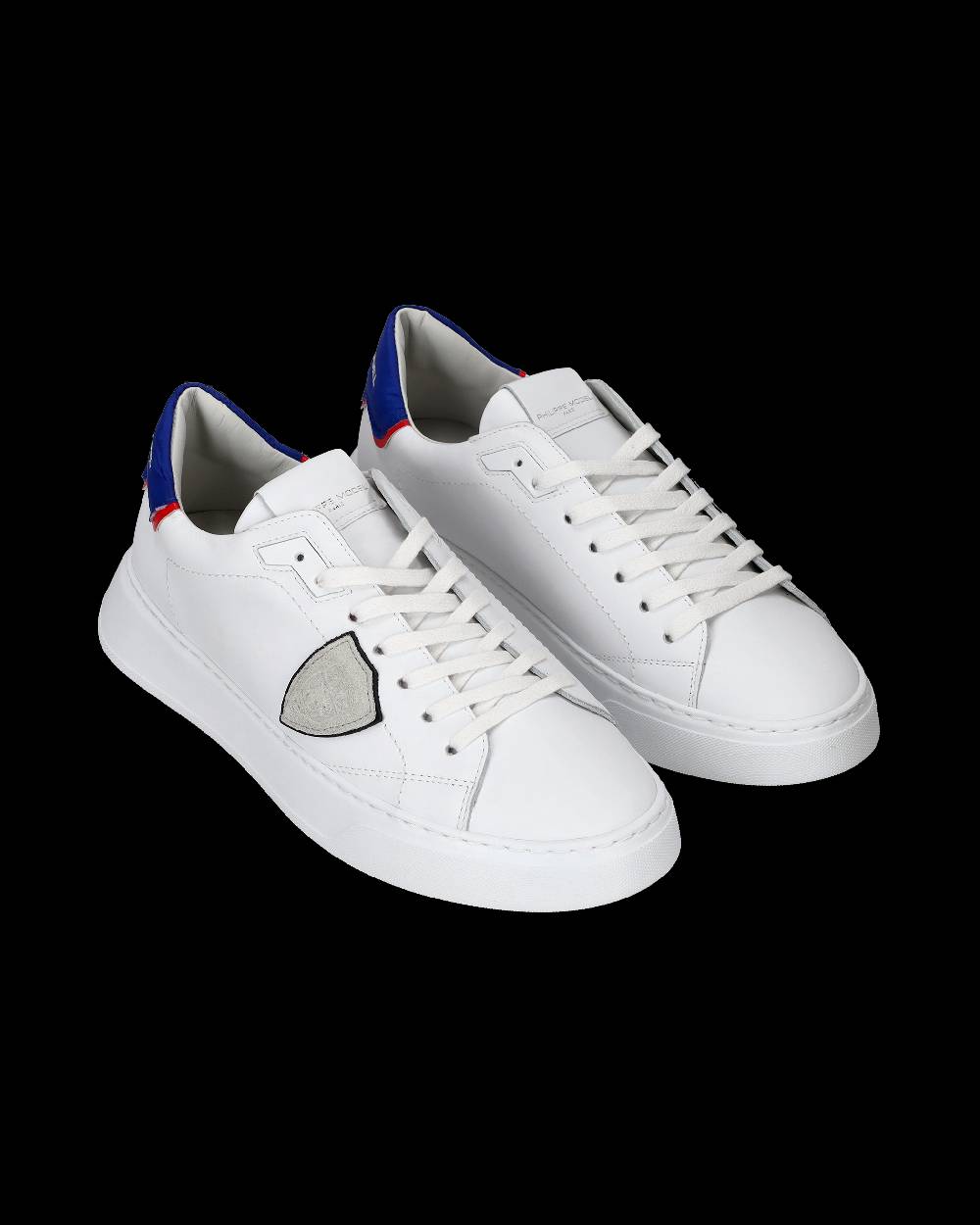 Philippe Model Sneaker bassa Temple uomo - bianco, rosso e blu