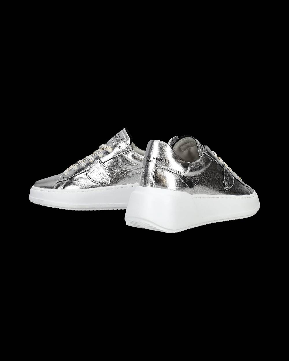 Philippe Model Sneaker Bassa Tres Temple Donna - Argento