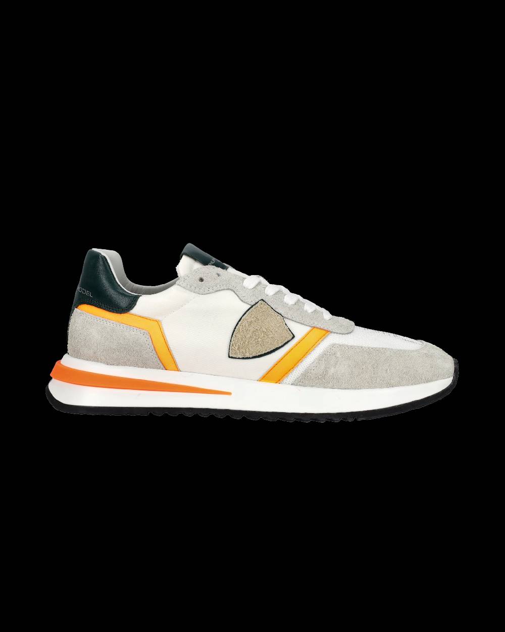 Philippe Model Sneaker Bassa Tropez 2.1 Uomo - Bianco E Arancio