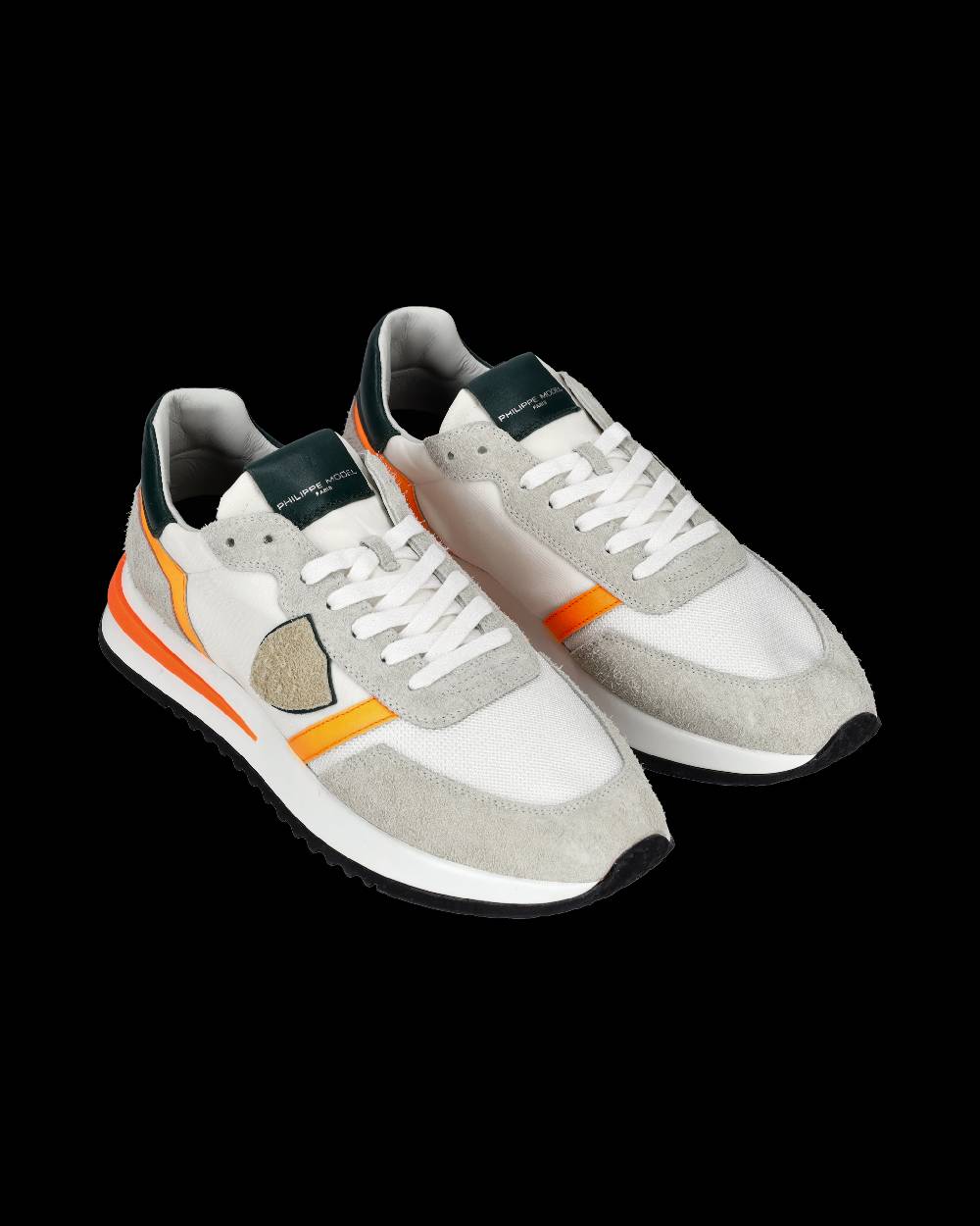 Philippe Model Sneaker bassa Tropez 2.1 uomo - bianco e arancio