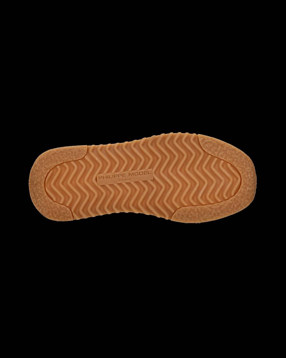 Philippe Model Sneaker Bassa Tropez 2.1 Uomo - Bianco E Senape