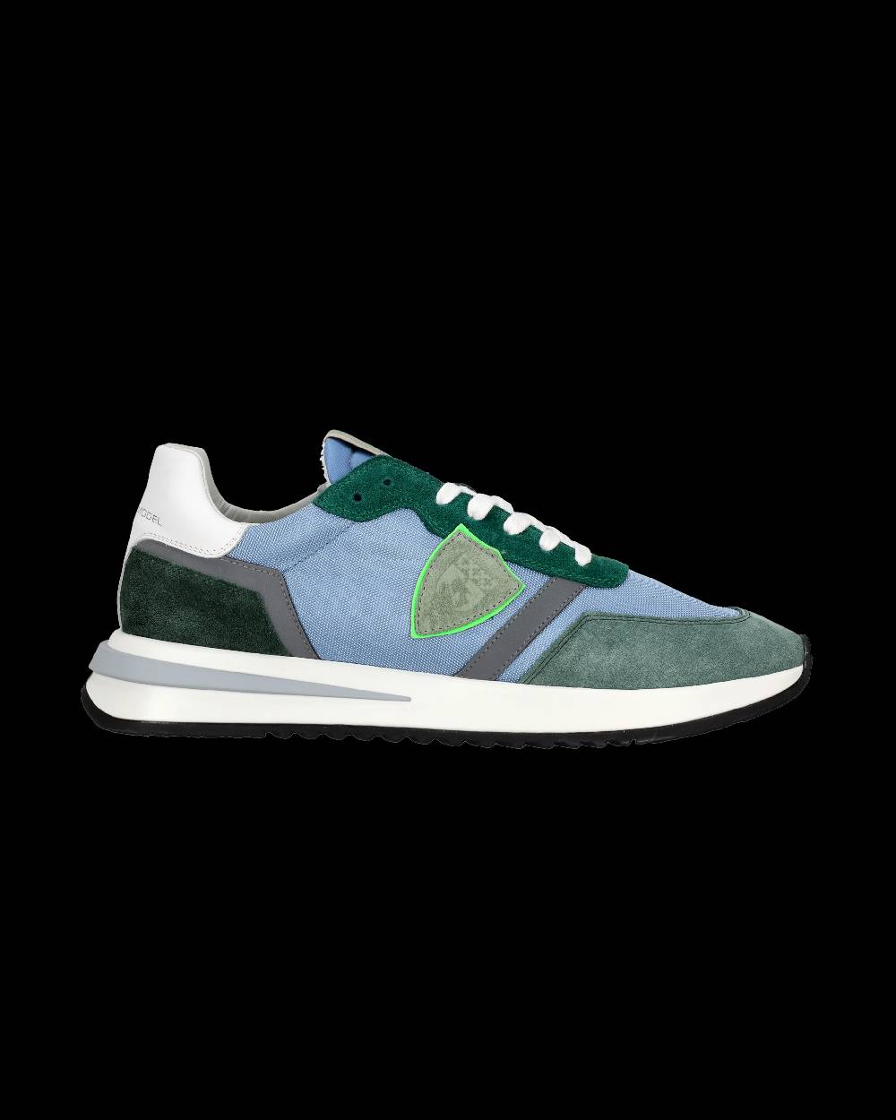 Philippe Model Sneaker Bassa Tropez 2.1 Uomo - Verde E Azzurro