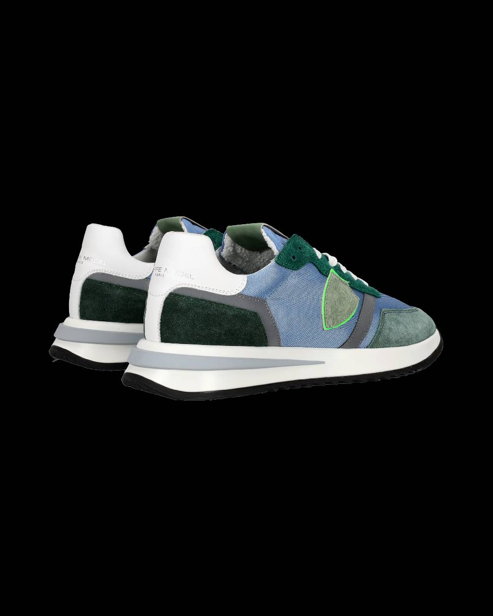 Philippe Model Sneaker Bassa Tropez 2.1 Uomo - Verde E Azzurro