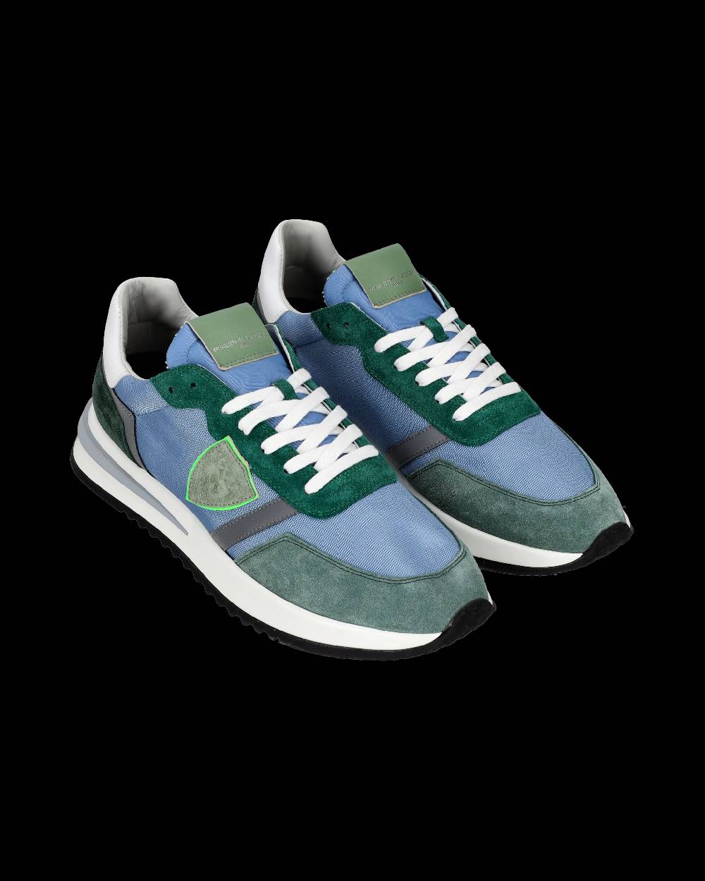 Philippe Model Sneaker bassa Tropez 2.1 uomo - verde e azzurro
