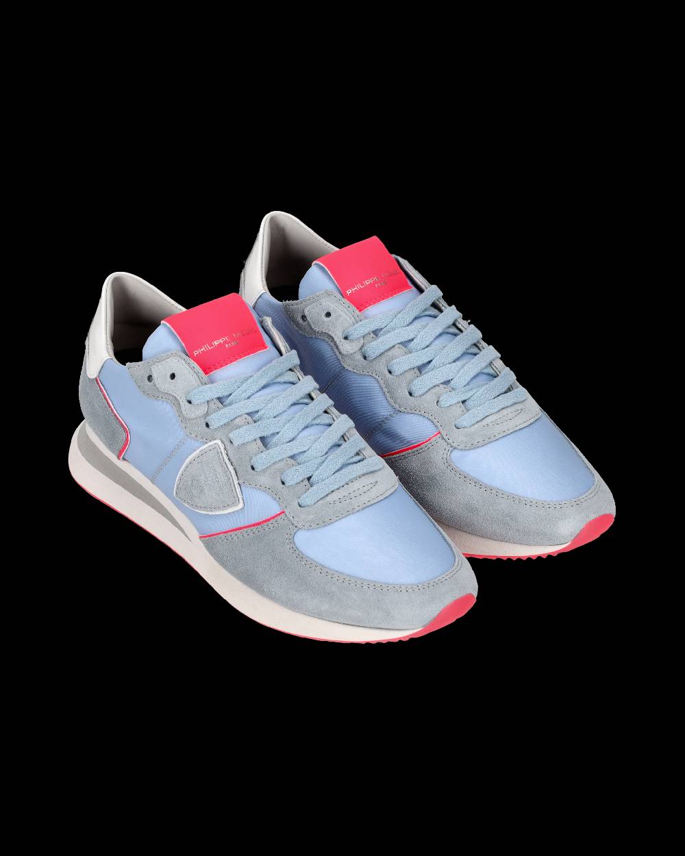 Philippe Model Sneaker bassa Trpx donna - azzurro e fucsia