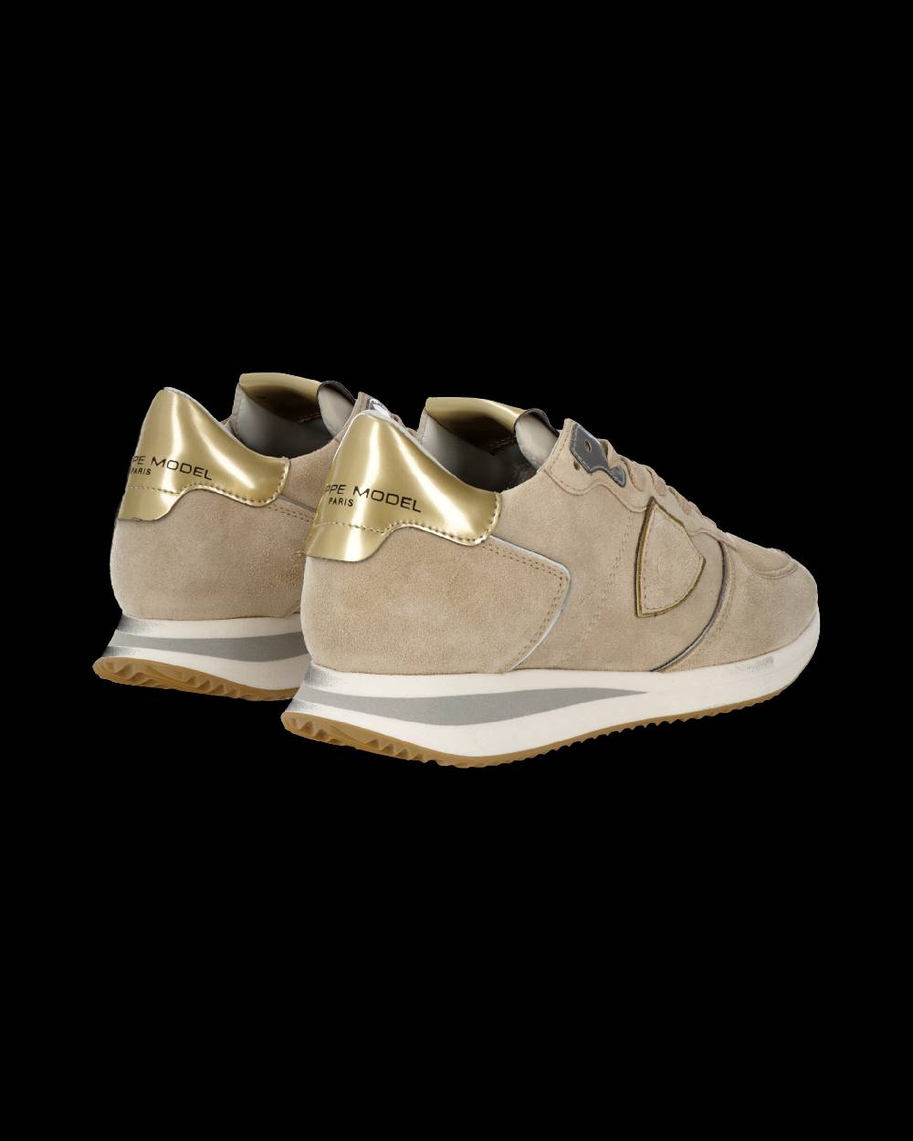 Philippe Model Sneaker Bassa Trpx Donna - Beige E Oro