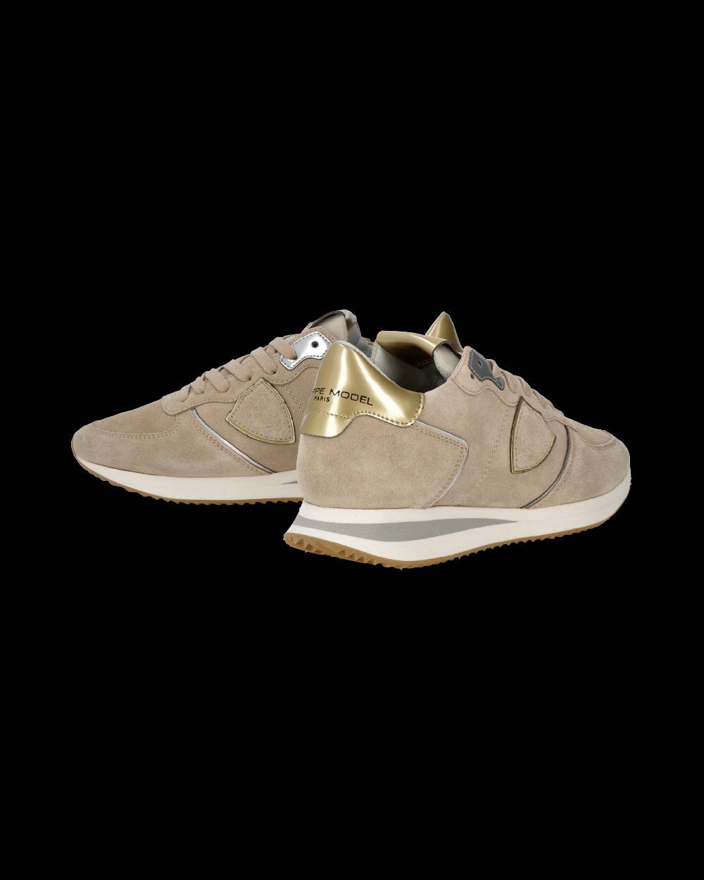 Philippe Model Sneaker Bassa Trpx Donna - Beige E Oro