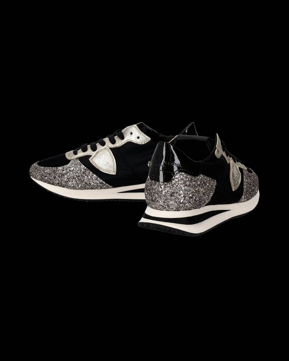 Philippe Model Sneaker Bassa Trpx Donna - Nero E Platinato