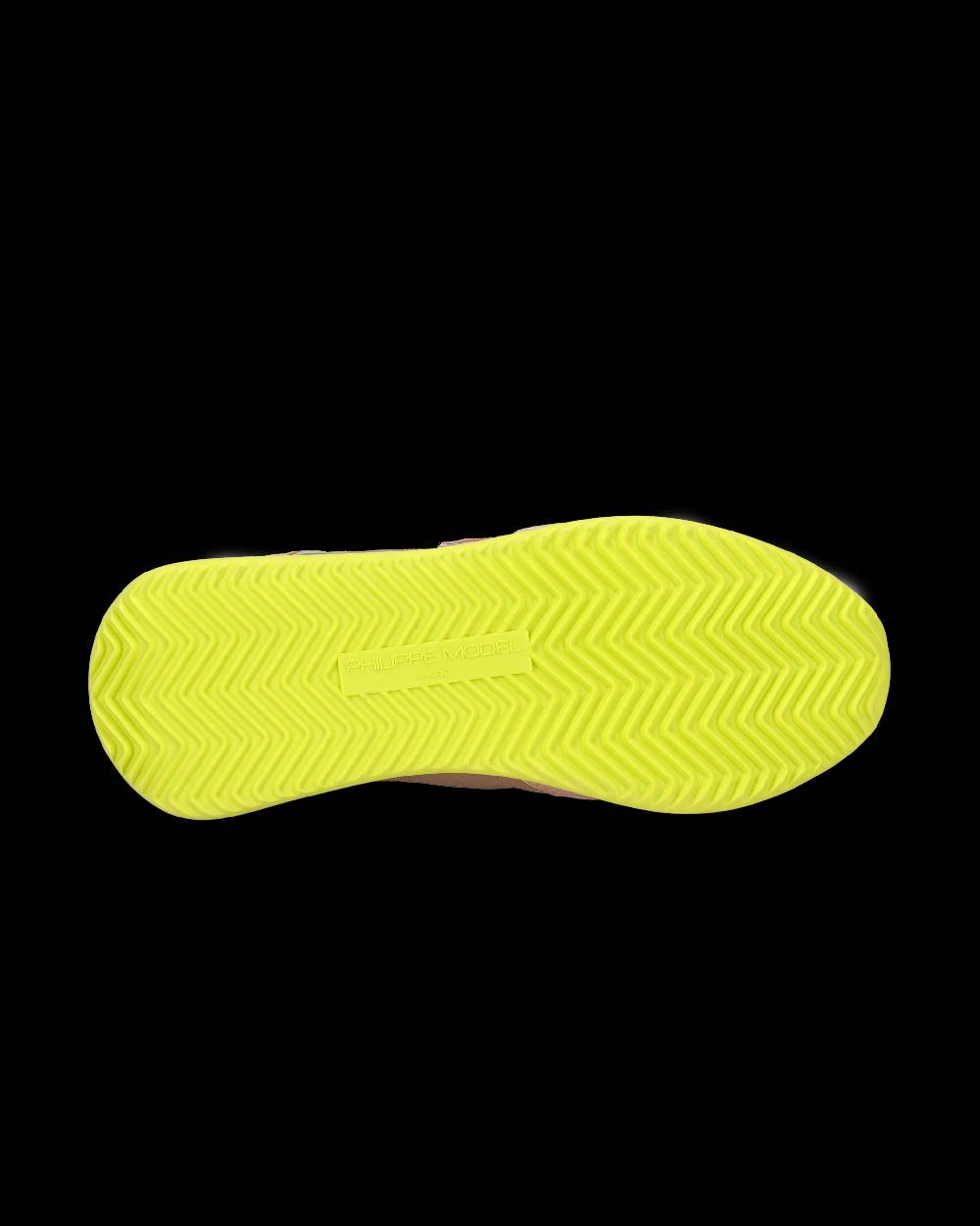 Philippe Model Sneaker Bassa Trpx Donna - Rosa E Giallo Fluo
