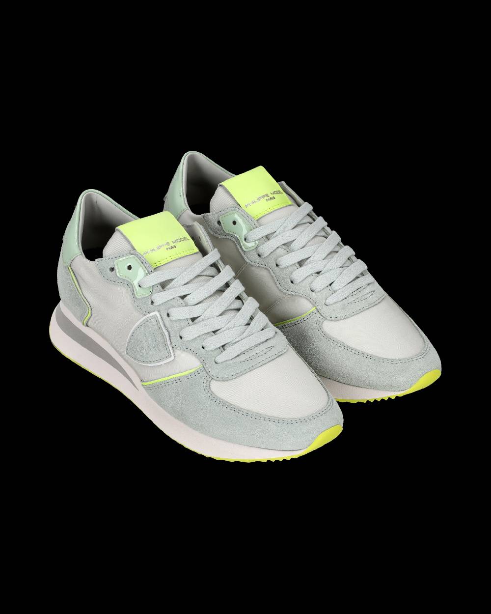 Philippe Model Sneaker bassa Trpx donna - verde acqua e giallo