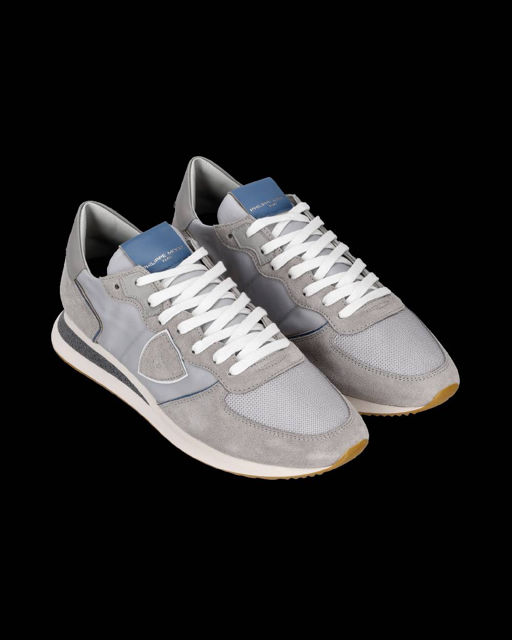 Philippe Model Sneaker bassa Trpx uomo - grigio e azzurro
